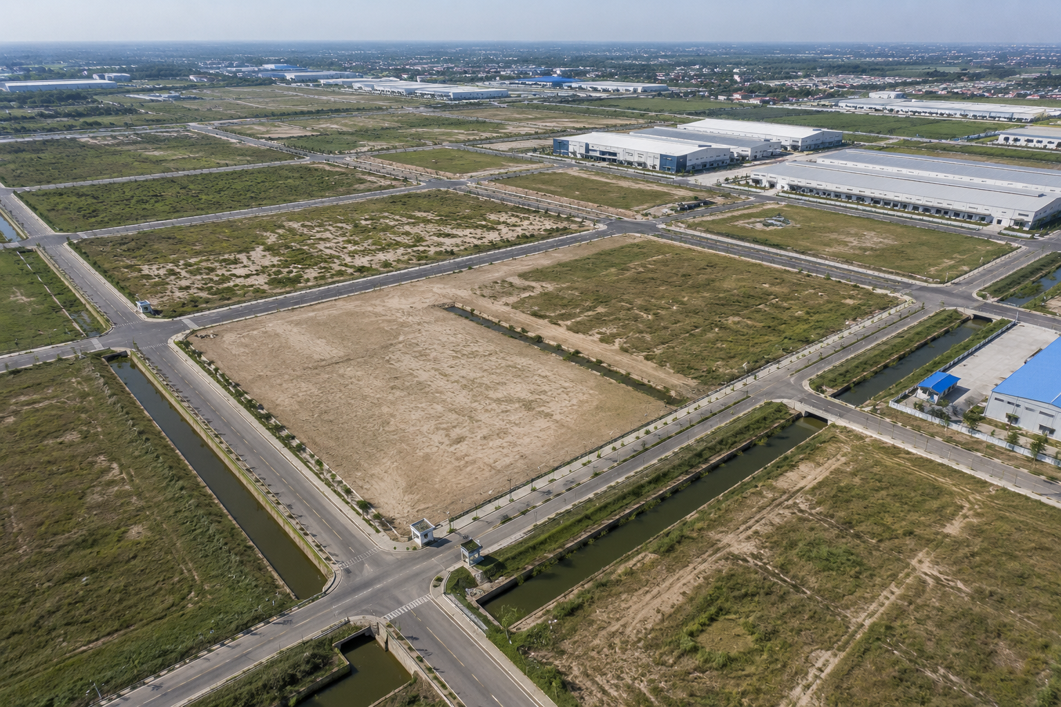 Industrial land parcels for site selection consultancy
